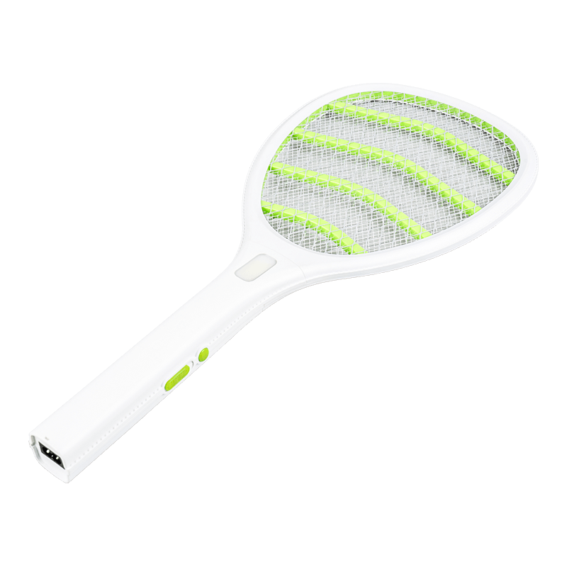 Scacciamosche elettrico con batteria al piombo-acido a otto fili bicolore FF-987A da 400 mAh con luce Scacciamosche elettrico con batteria al piombo-acido a otto fili bicolore FF-987A da 400 mAh con luce