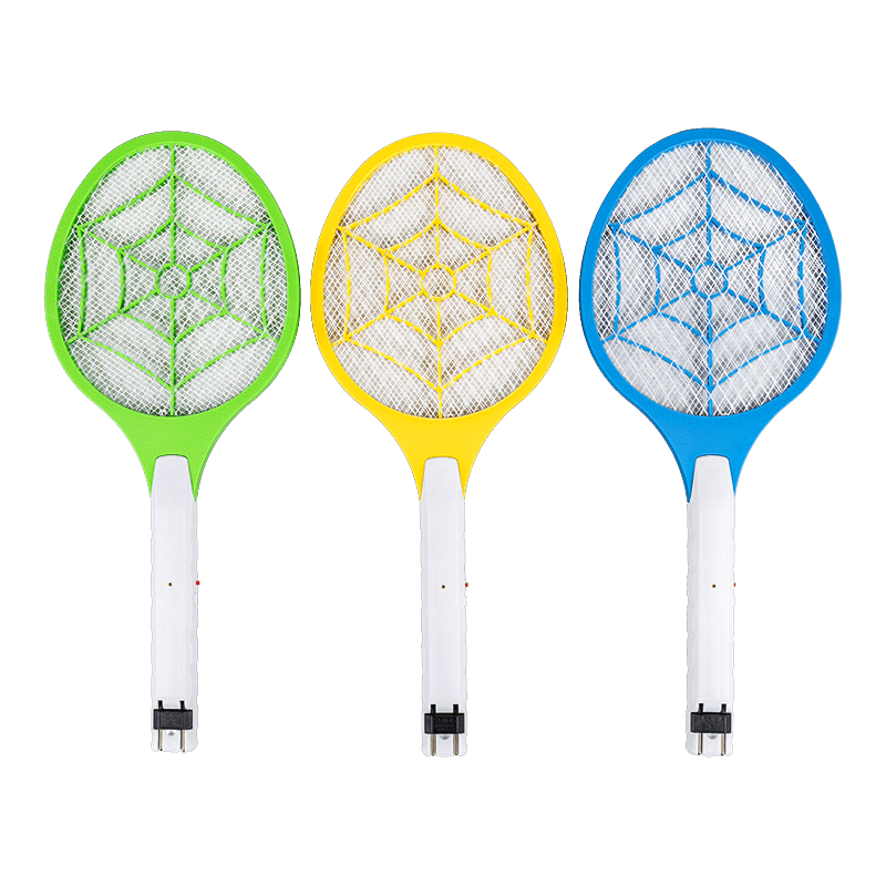 FF-007 Scacciamosche elettrico con batteria al piombo brasiliano a 3 colori da 400 mAh